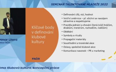 Tvorba klubové koncepce, vize